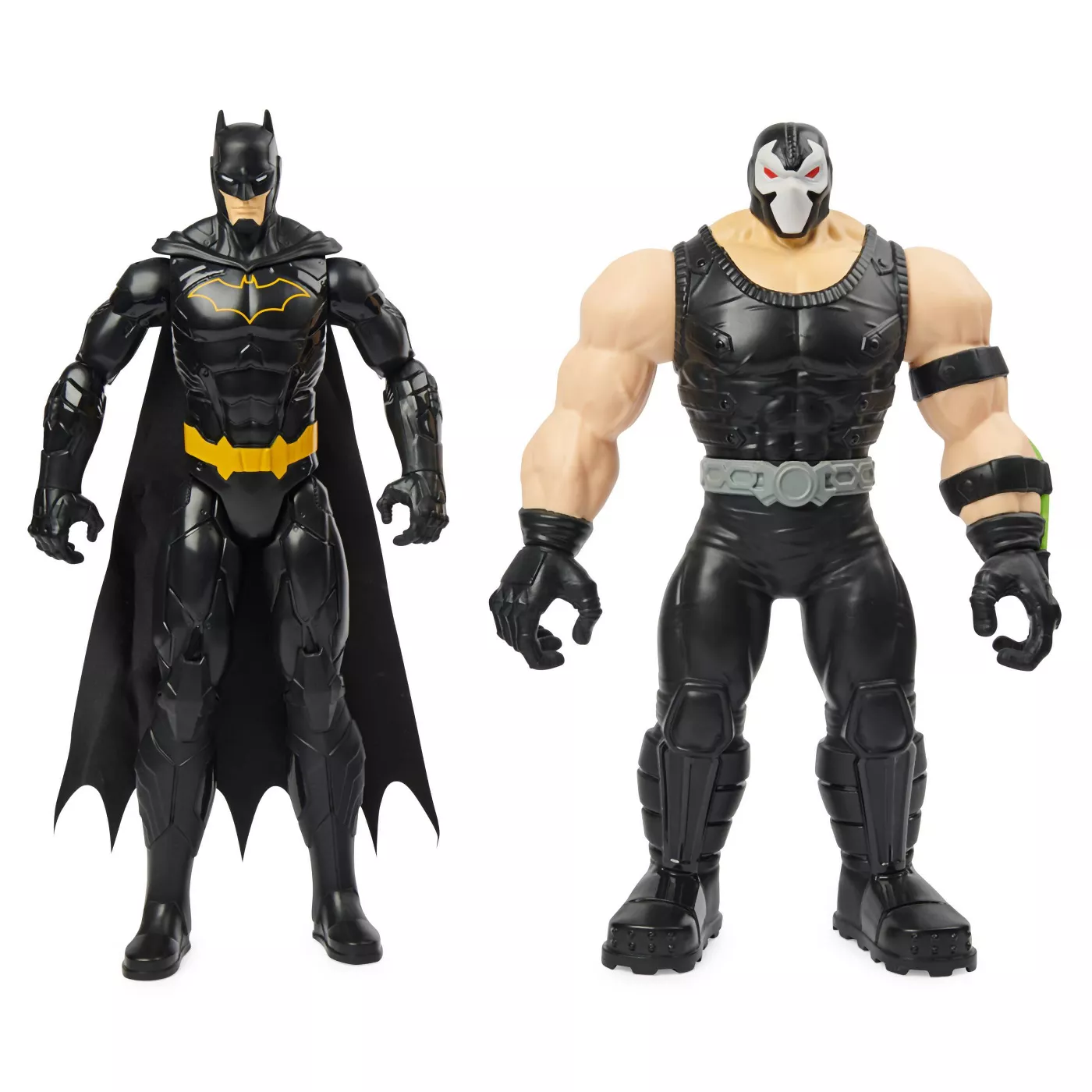 SET 2 FIGURAS DC COMICS BATMAN BLACK VS. BANE UNIVERSE 30 CM - 1