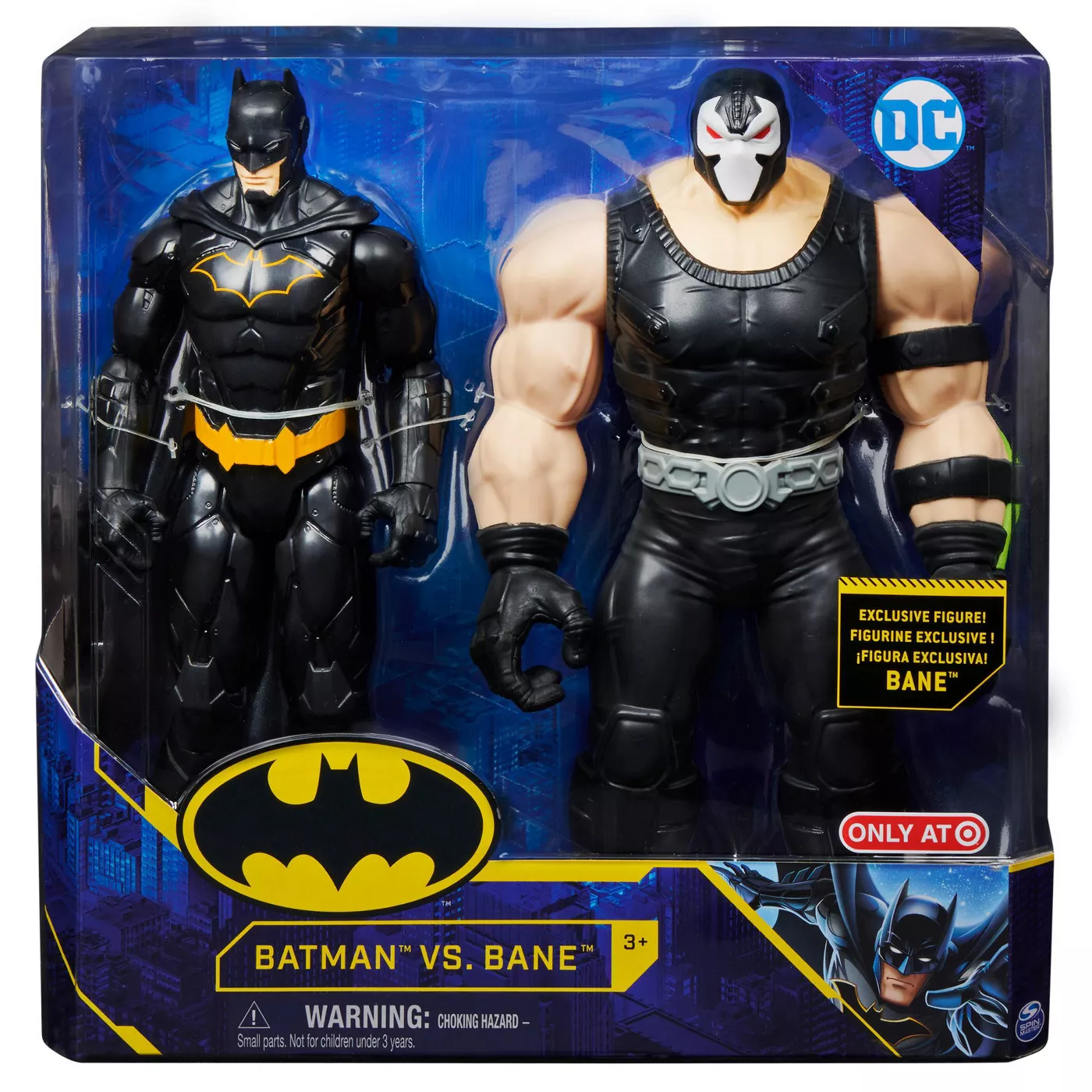 SET 2 FIGURAS DC COMICS BATMAN BLACK VS. BANE UNIVERSE 30 CM - 2