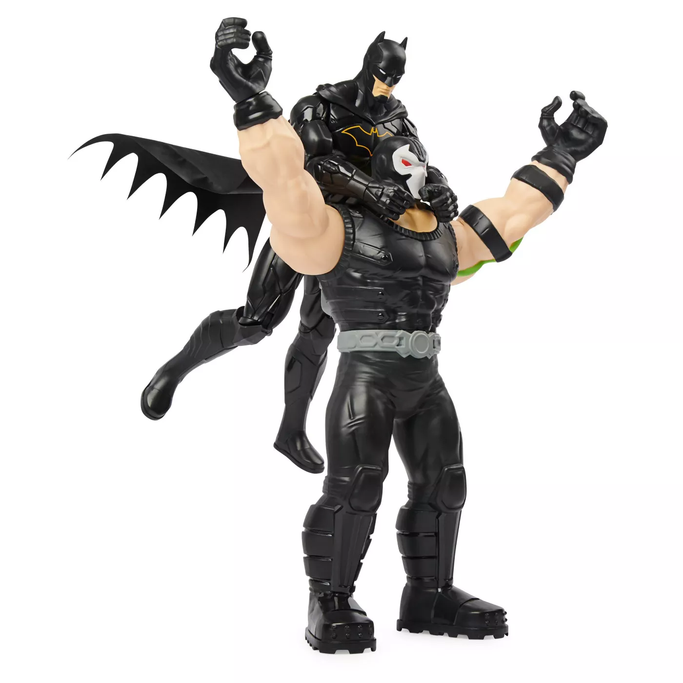 SET 2 FIGURAS DC COMICS BATMAN BLACK VS. BANE UNIVERSE 30 CM - 4