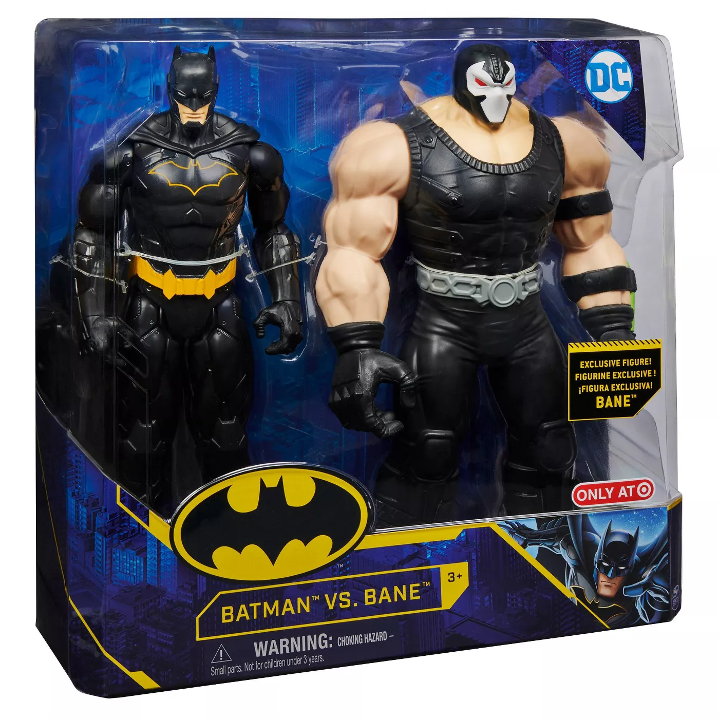 SET 2 FIGURAS DC COMICS BATMAN BLACK VS. BANE UNIVERSE 30 CM - 6