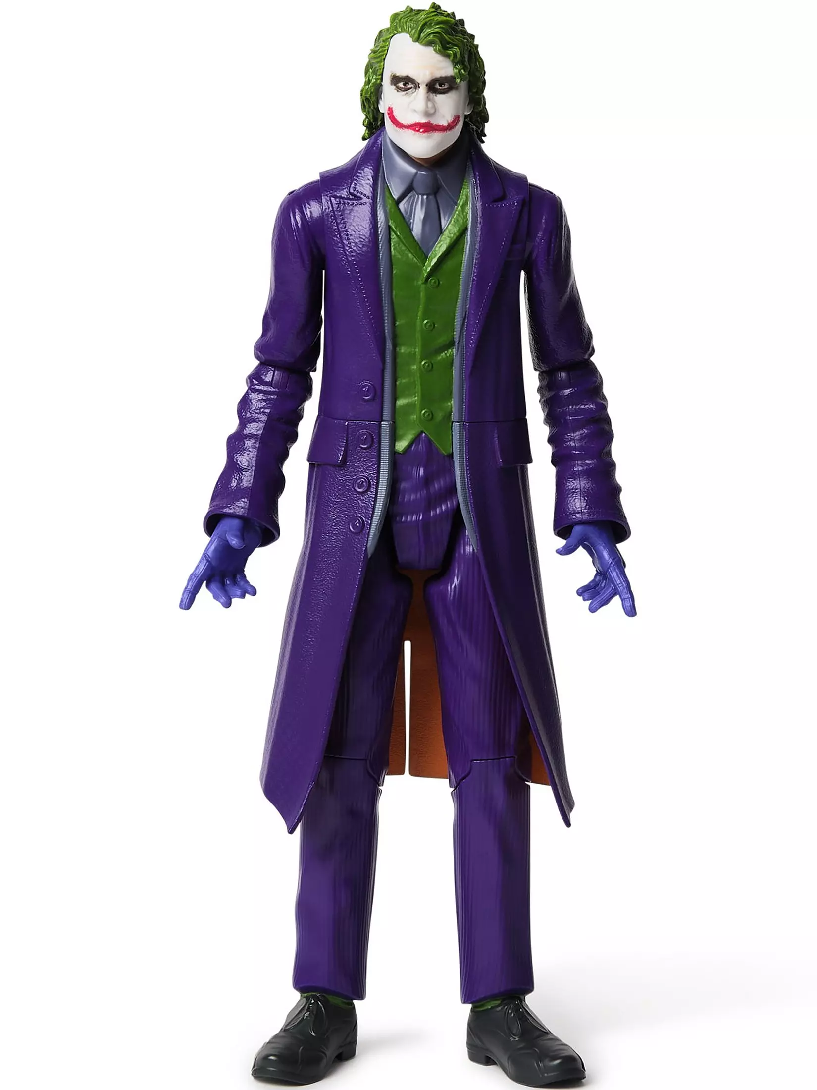 FIGURA DC COMICS GUASÓN JOKER HEATH LEDGER PELÍCULA CABALLERO OSCURO UNIVERSE 30 CM - 1