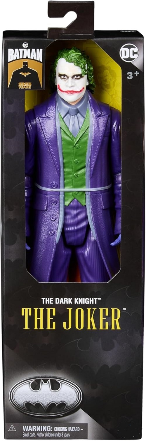 FIGURA DC COMICS GUASÓN JOKER HEATH LEDGER PELÍCULA CABALLERO OSCURO UNIVERSE 30 CM - 2