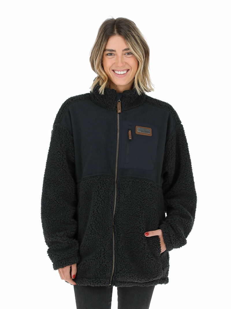 CHAQUETA DEGU EN COLOR NEGRO MUJER - 1