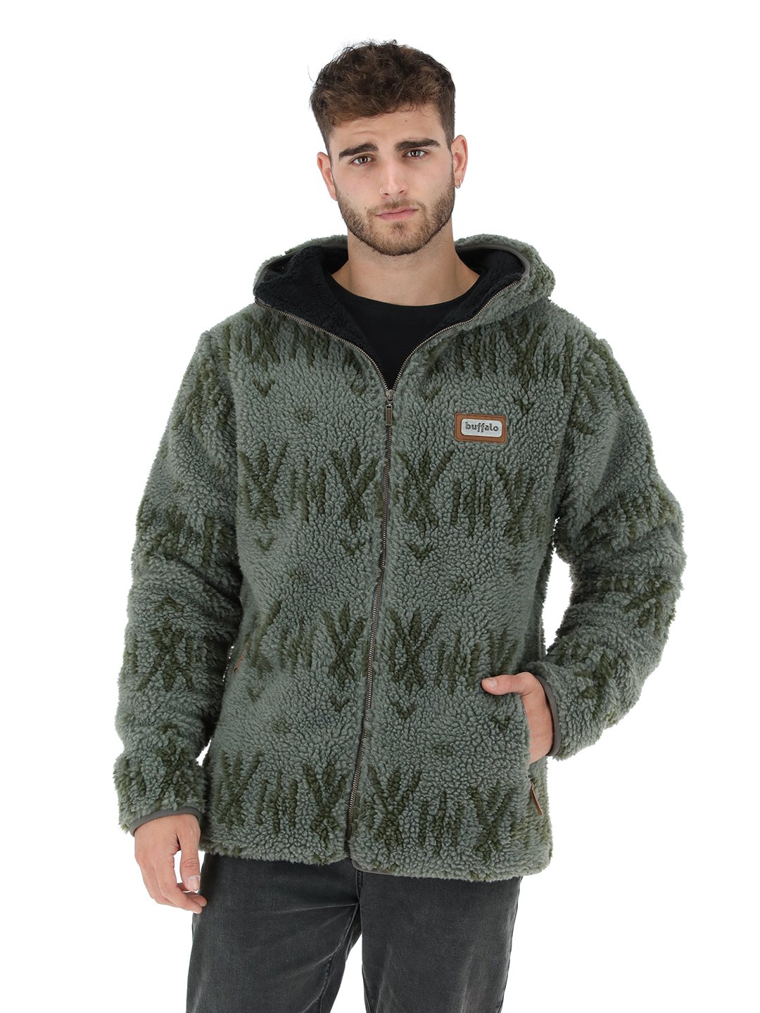 CHAQUETA CHIPORRO PATTERN GRIS HOMBRE - 1