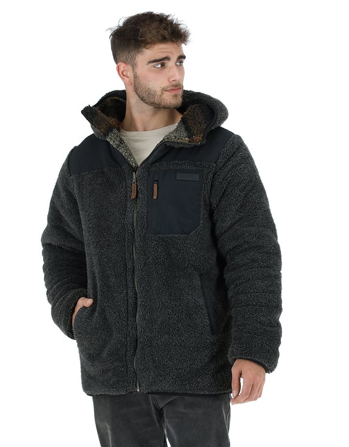 CHAQUETA CHIPODOS PATTERN NEGRO - MARENGO JASPEADO HOMBRE - 3