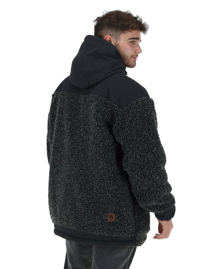 CHAQUETA PAPUA NEGRO JASPEADO HOMBRE - 3