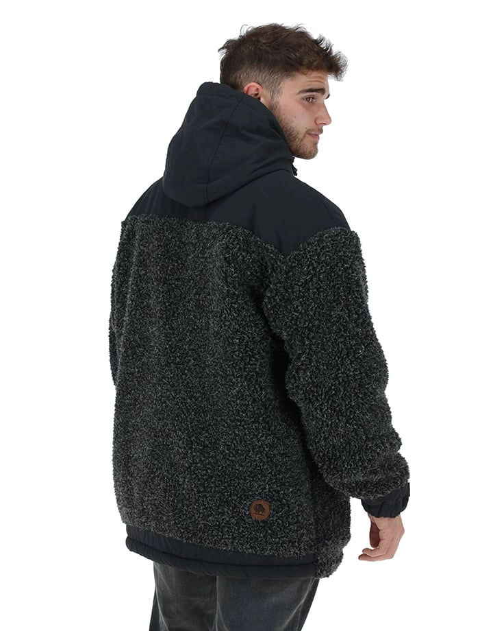 CHAQUETA PAPUA NEGRO JASPEADO HOMBRE - 3