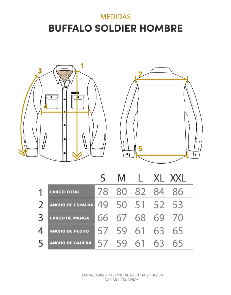 CHAQUETA BUFFALO SOLDIER 2 VERDE HOMBRE - 4