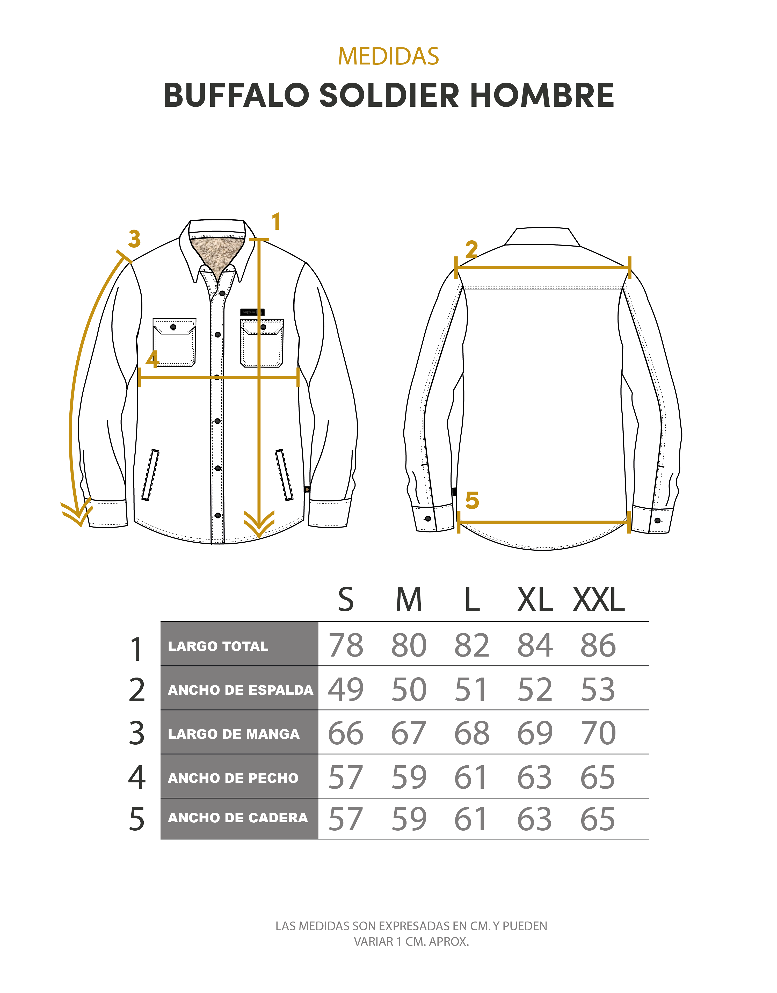 CHAQUETA BUFFALO SOLDIER 2 VERDE HOMBRE - 4