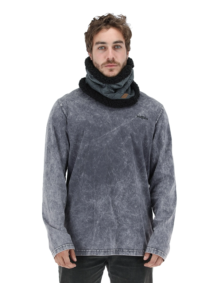 BUFF DISEÑO EN COLOR NEGRO UNISEX - 2