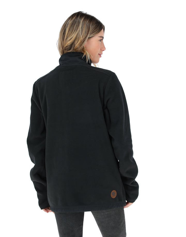 POLAR VEINTICUATRO SIETE EN COLOR NEGRO MUJER - 3
