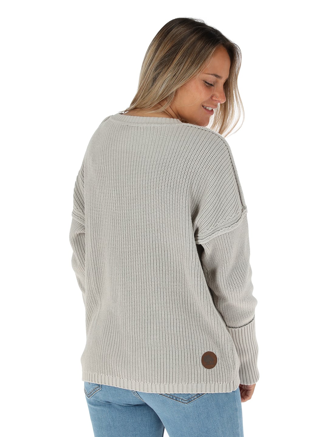 CHALECO MICHAI MUJER BEIGE BUFFALO - 3