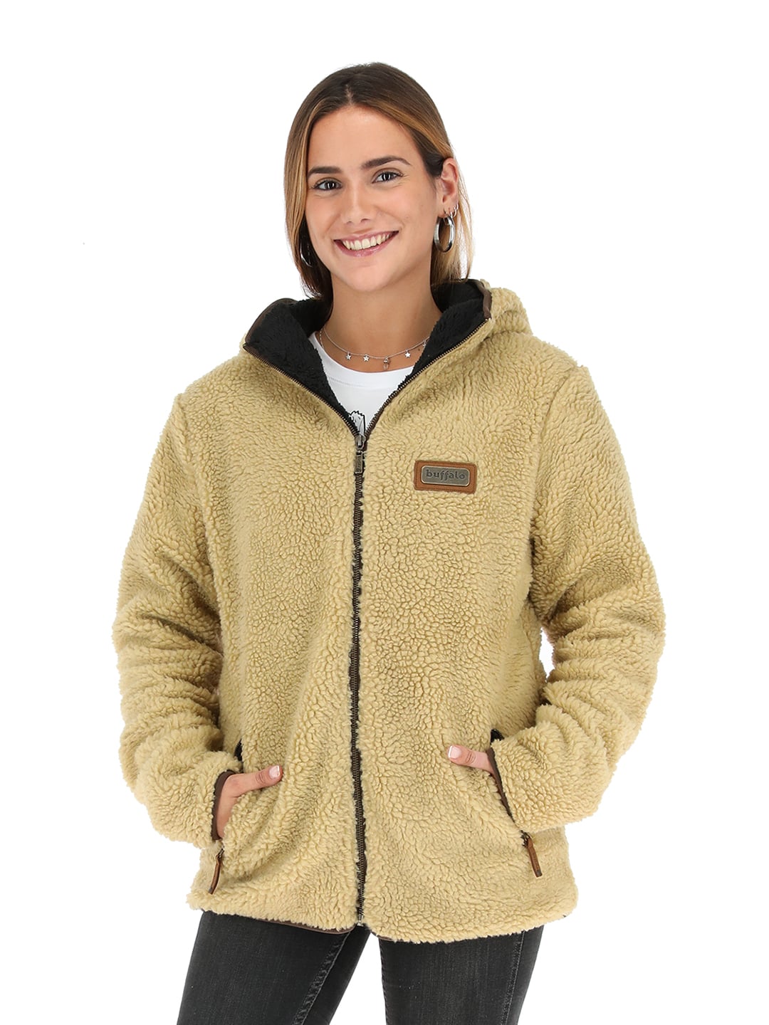 CHAQUETA CHIPORRO I2 MOSTAZA MUJER - 1