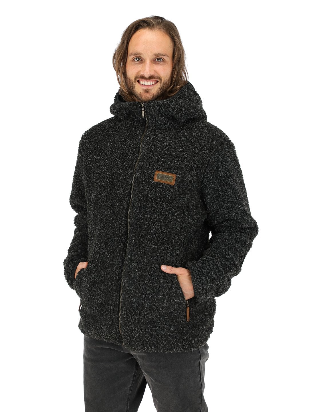 CHAQUETA CHIPORRO I2 NEGRO JASPEADO HOMBRE - 1