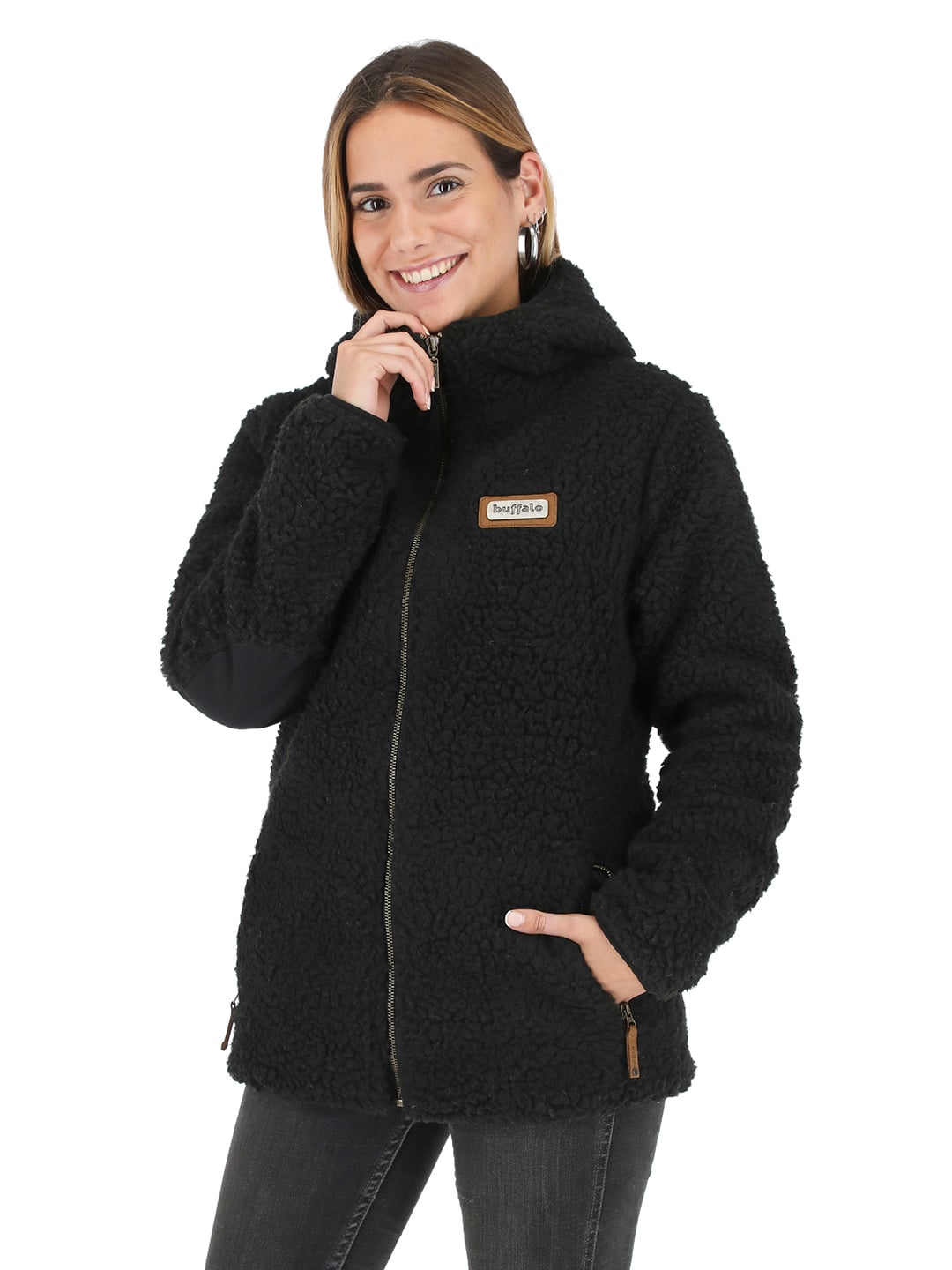 CHAQUETA CHIPORRO I2 NEGRO MUJER - 1