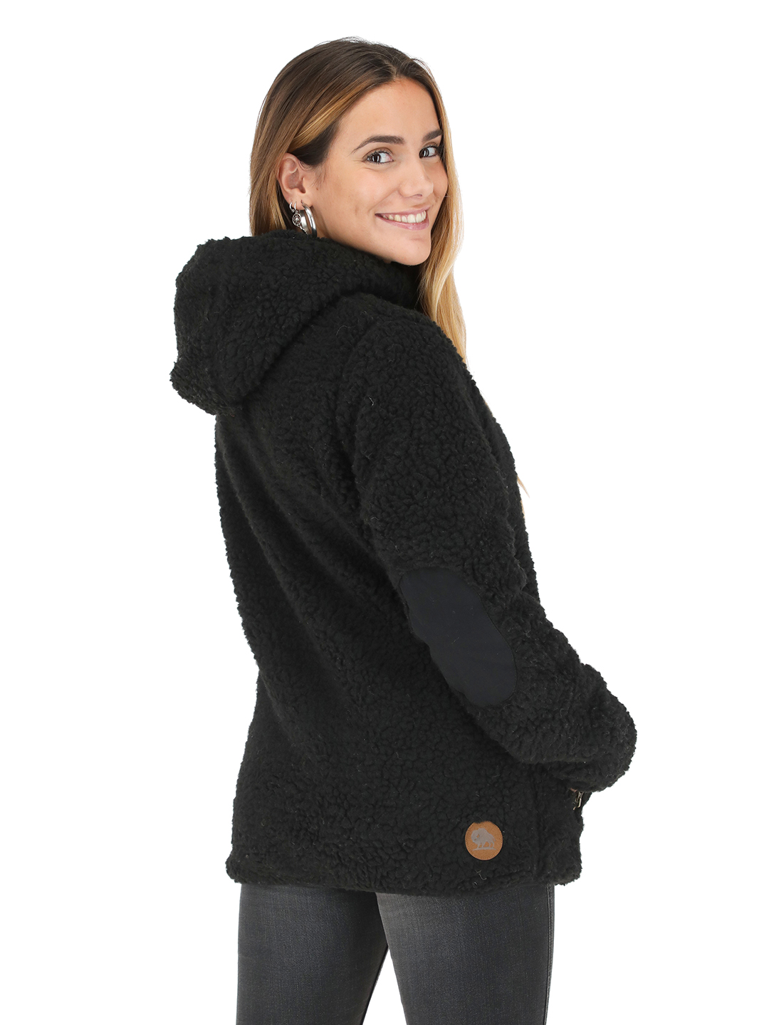 CHAQUETA CHIPORRO I2 NEGRO MUJER - 3