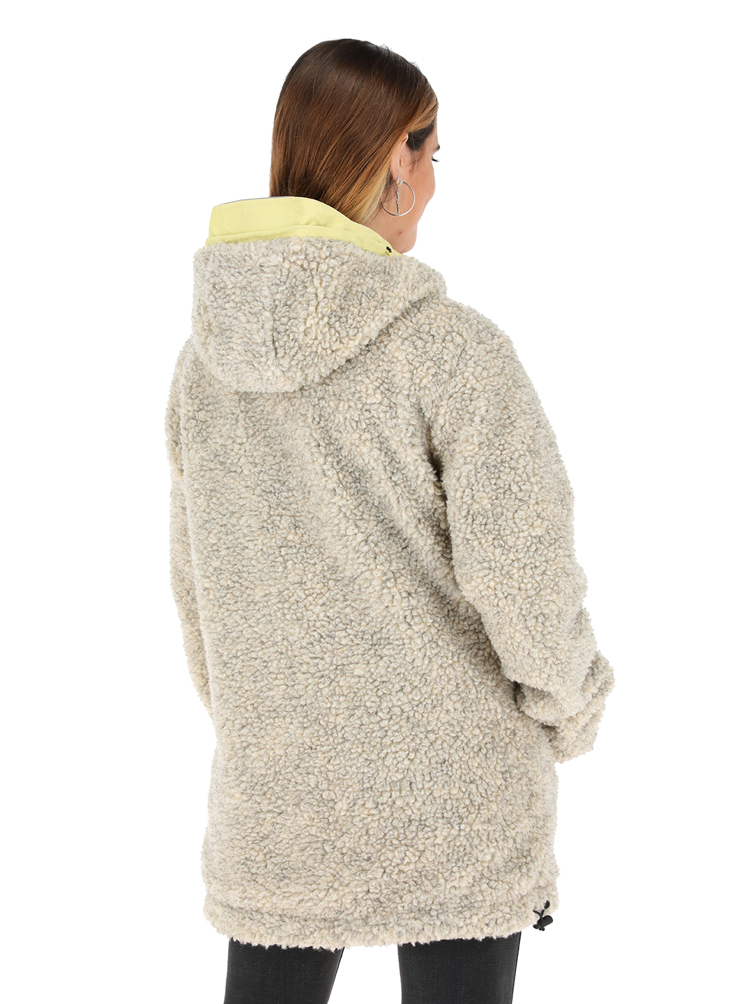 CHAQUETA CAMALEON I2 AMARILLO - LANA JASPEADO MUJER - 7