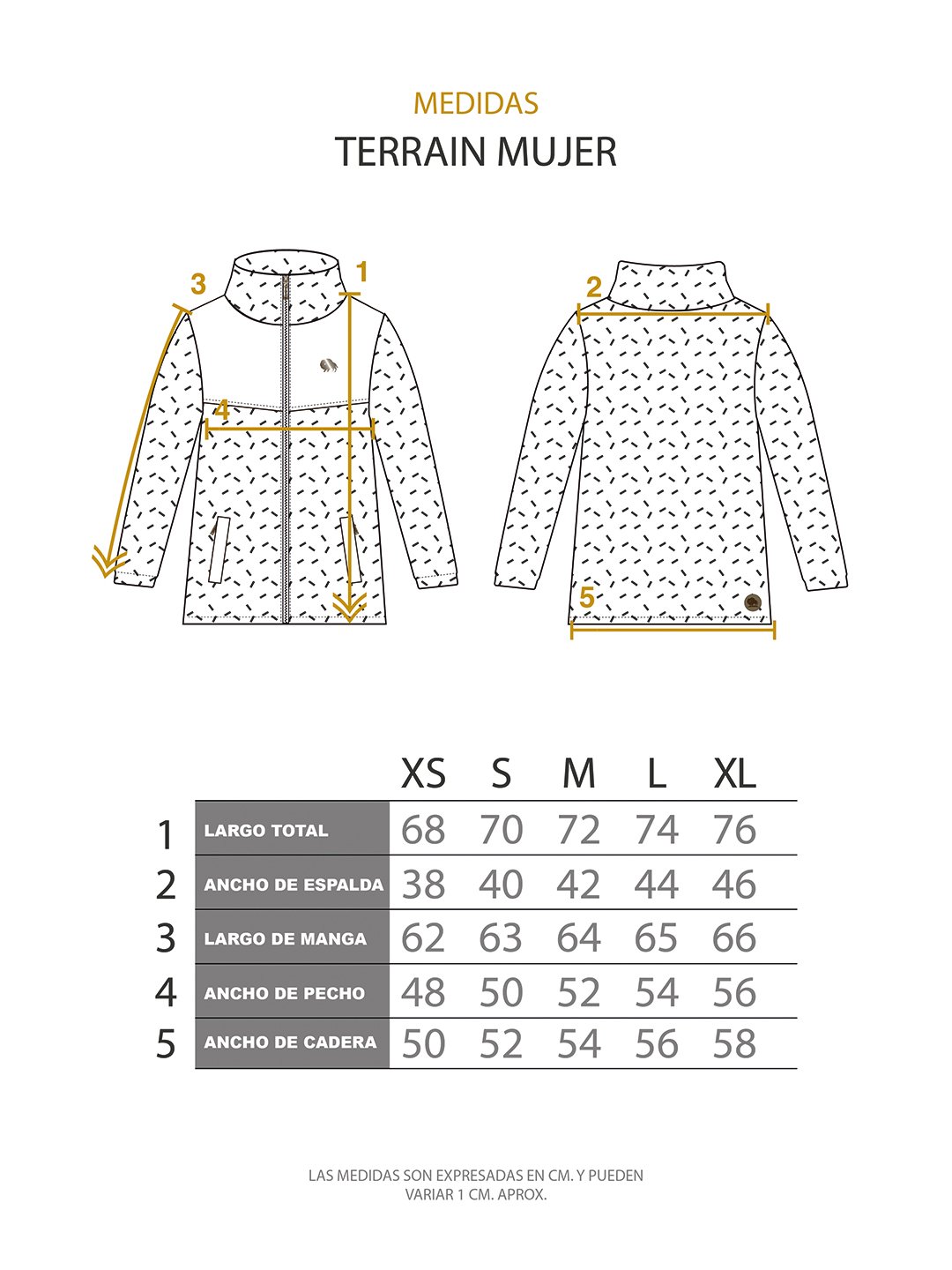 CHAQUETA TERRAIN I2 GRIS PERLA MUJER - 5