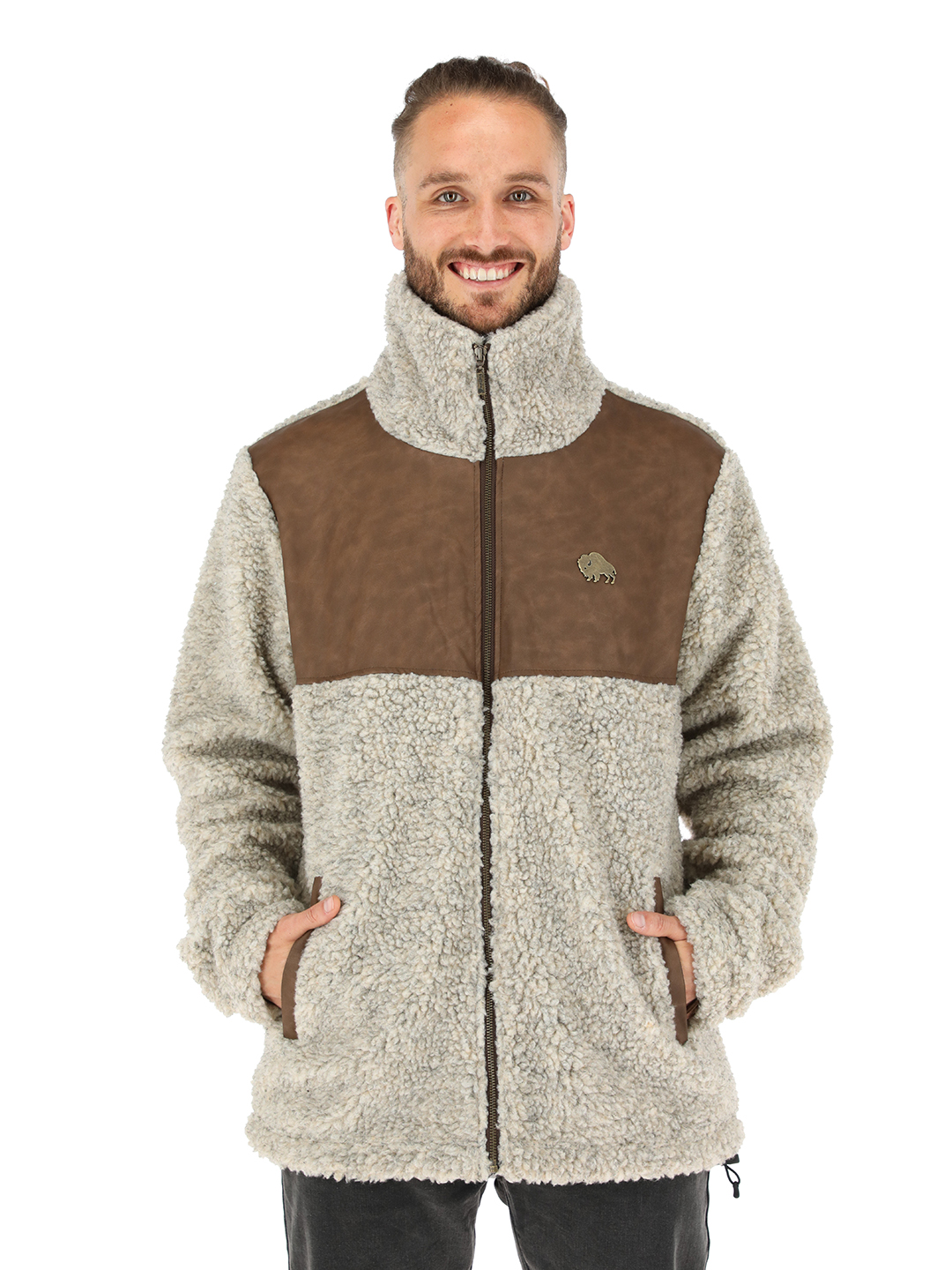CHAQUETA TERRAIN I2 LANA JASPEADO HOMBRE - 1