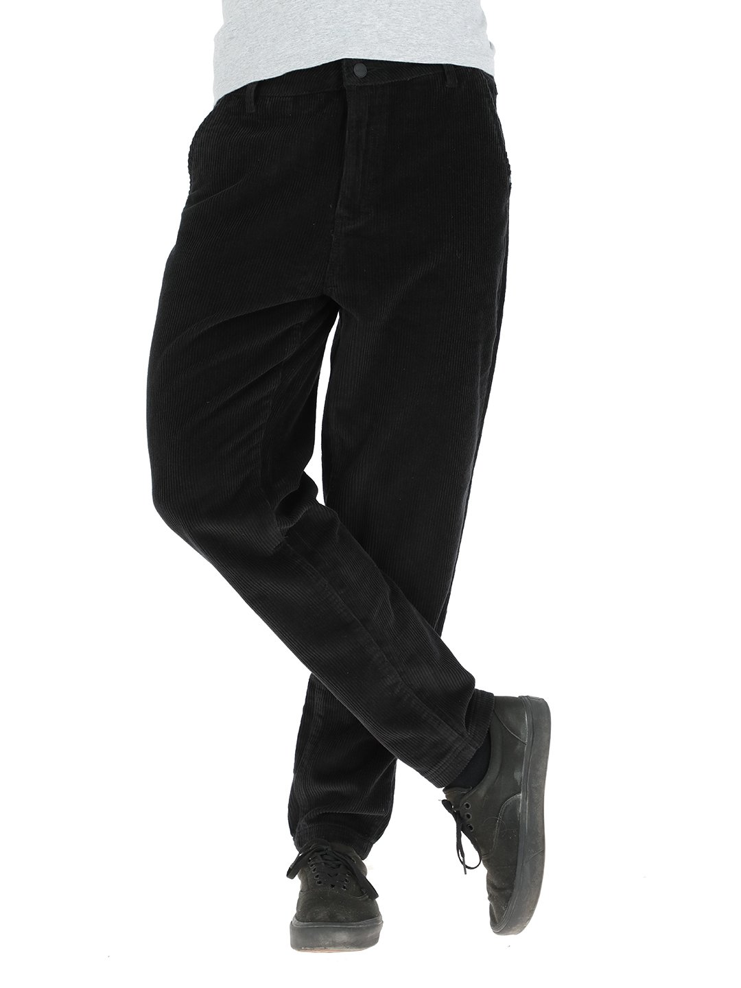 PANTALON HOMBRE BUFFALO NEGRO COTELE HUANQUI - 1