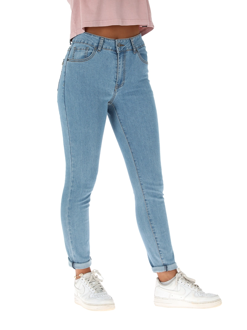 PANTALON JEANS MUJER BUFFALO CELESTE PALQUI - 1