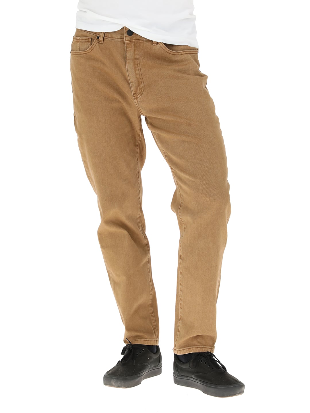 PANTALON JEANS HOMBRE BUFFALO MOSTAZA PATAGUA - 1