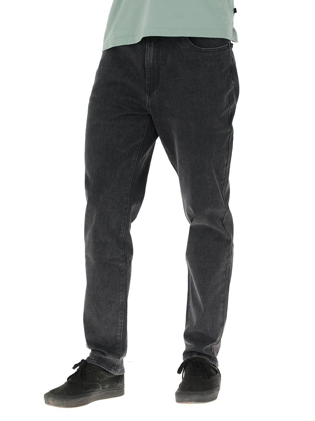 PANTALON JEANS HOMBRE BUFFALO NEGRO PATAGUA - 1
