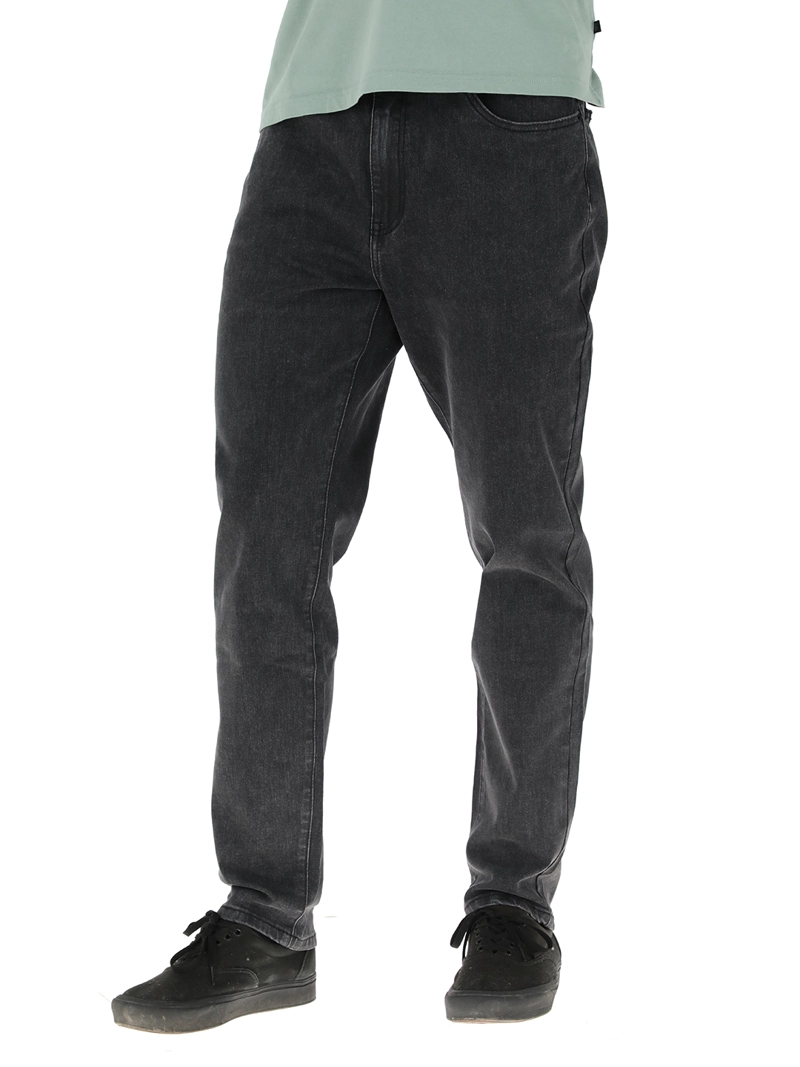 PANTALON JEANS HOMBRE BUFFALO NEGRO PATAGUA - 1