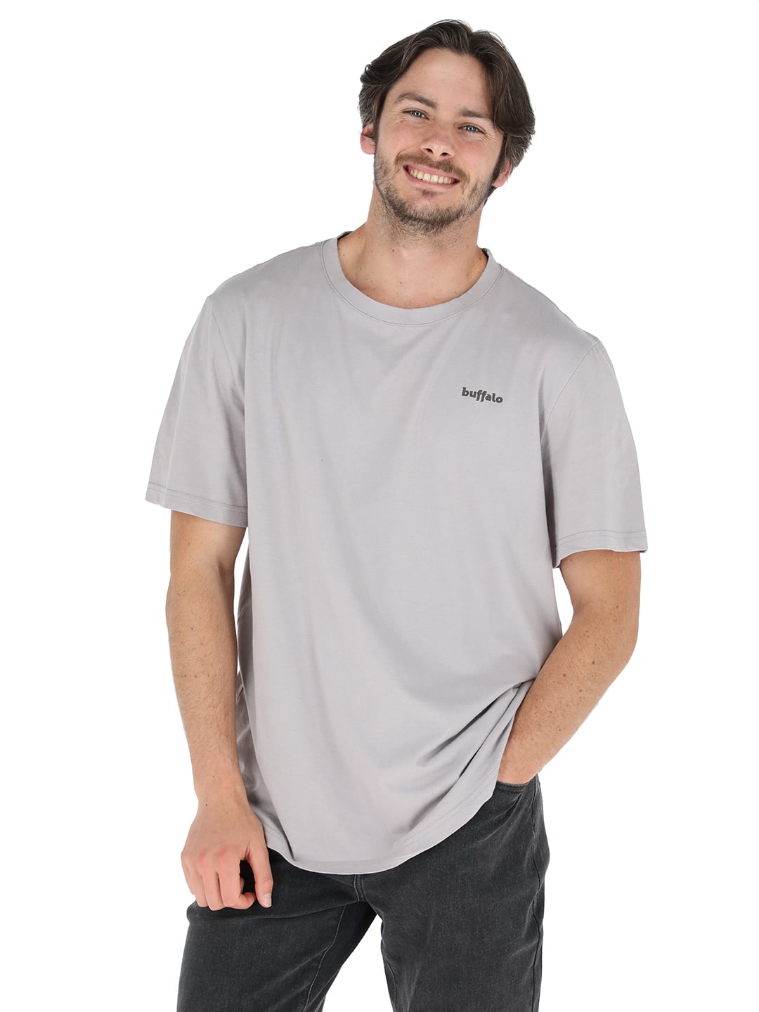 POLERA MANGA CORTA BOMBUS GRIS HOMBRE - 1