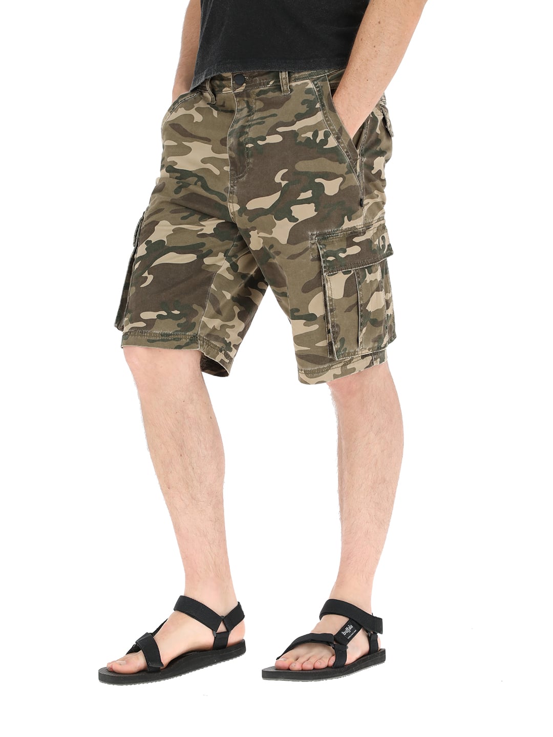 SHORT CARGO HOMBRE BUFFALO MILITAR HUILMO - 1