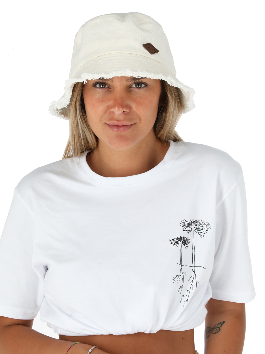 SOMBRERO ALGODÓN BUFFALO BEIGE BELLOTO MUJER - 1