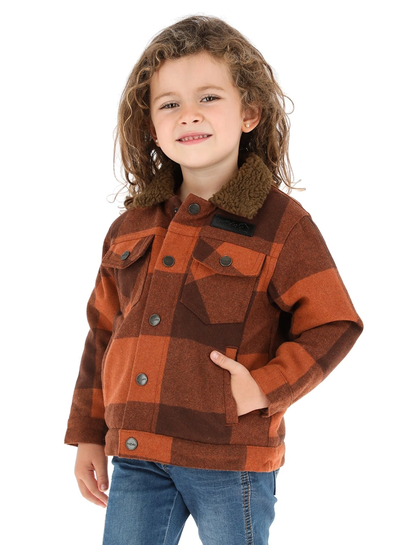 CHAQUETA BUFFALO CAZADOR 2 TERRACOTA NIÑOS - 2