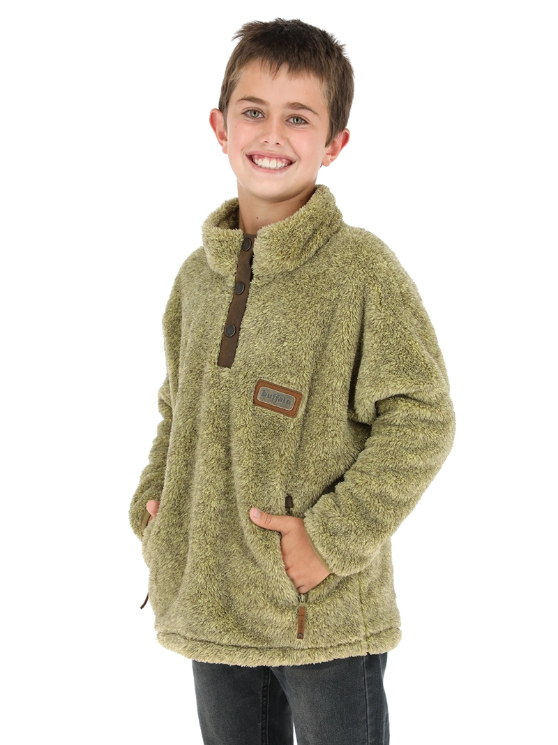CHAQUETA BUFFALO NOMADA I2 AMARILLO NIÑOS - 3