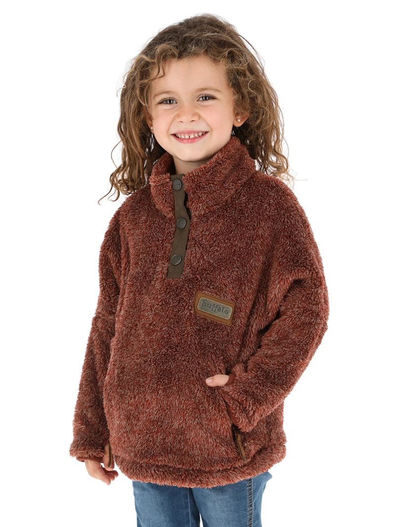 CHAQUETA BUFFALO NOMADA I2 TERRACOTA NIÑOS - 1