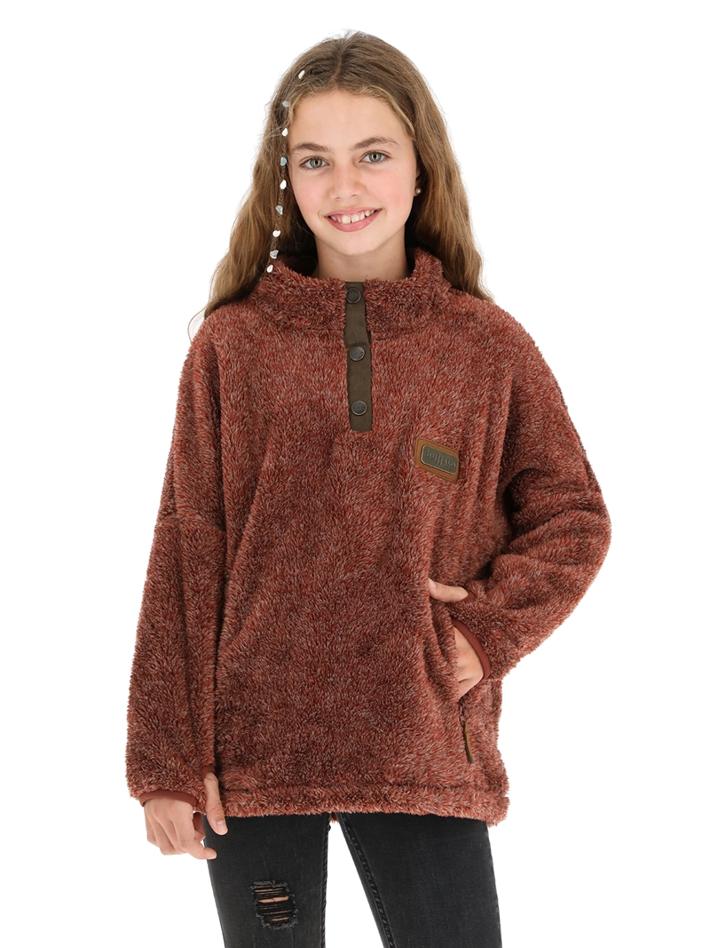 CHAQUETA BUFFALO NOMADA I2 TERRACOTA NIÑOS - 3