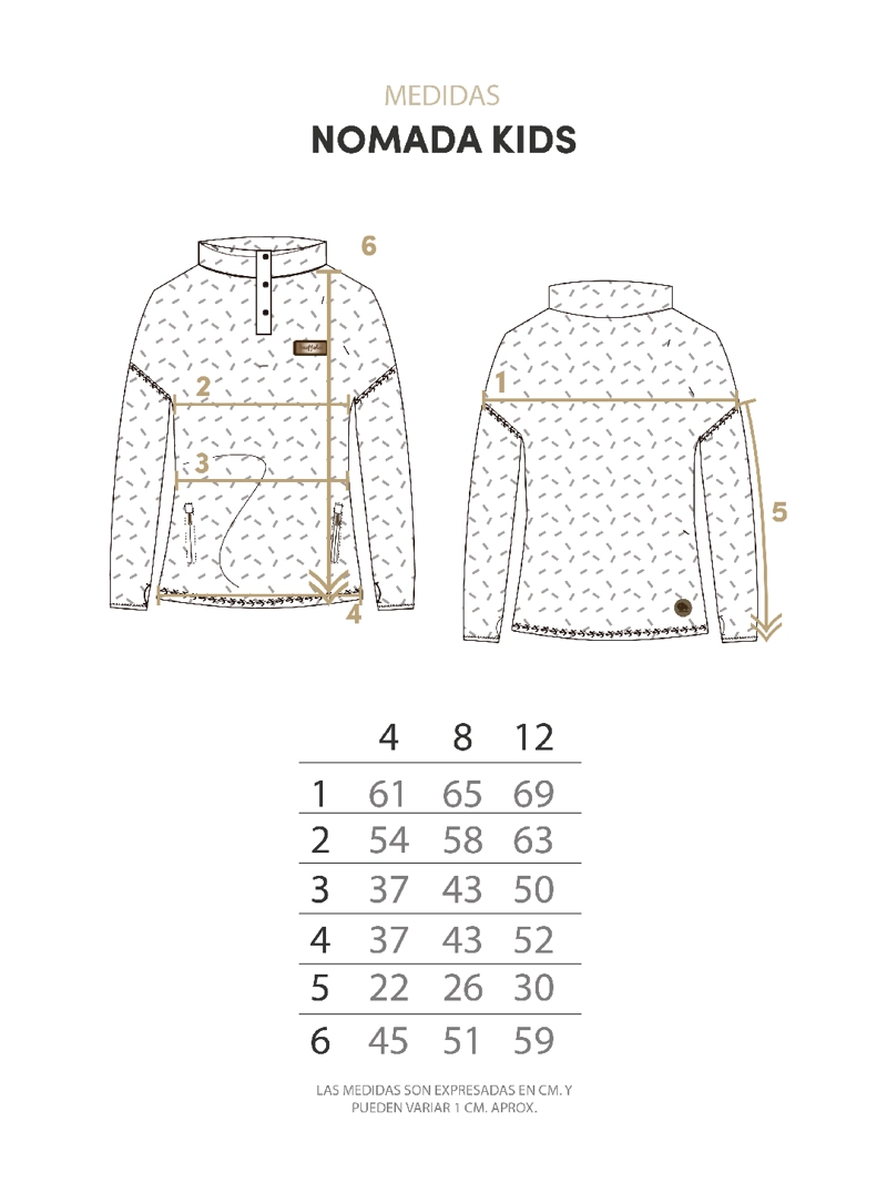 CHAQUETA BUFFALO NOMADA I2 TERRACOTA NIÑOS - 4