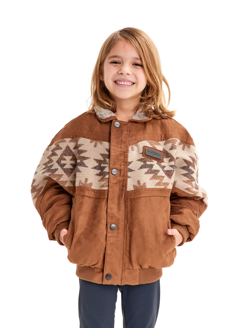 CHAQUETA BUFFALO PACHA CAFE NIÑOS - 1