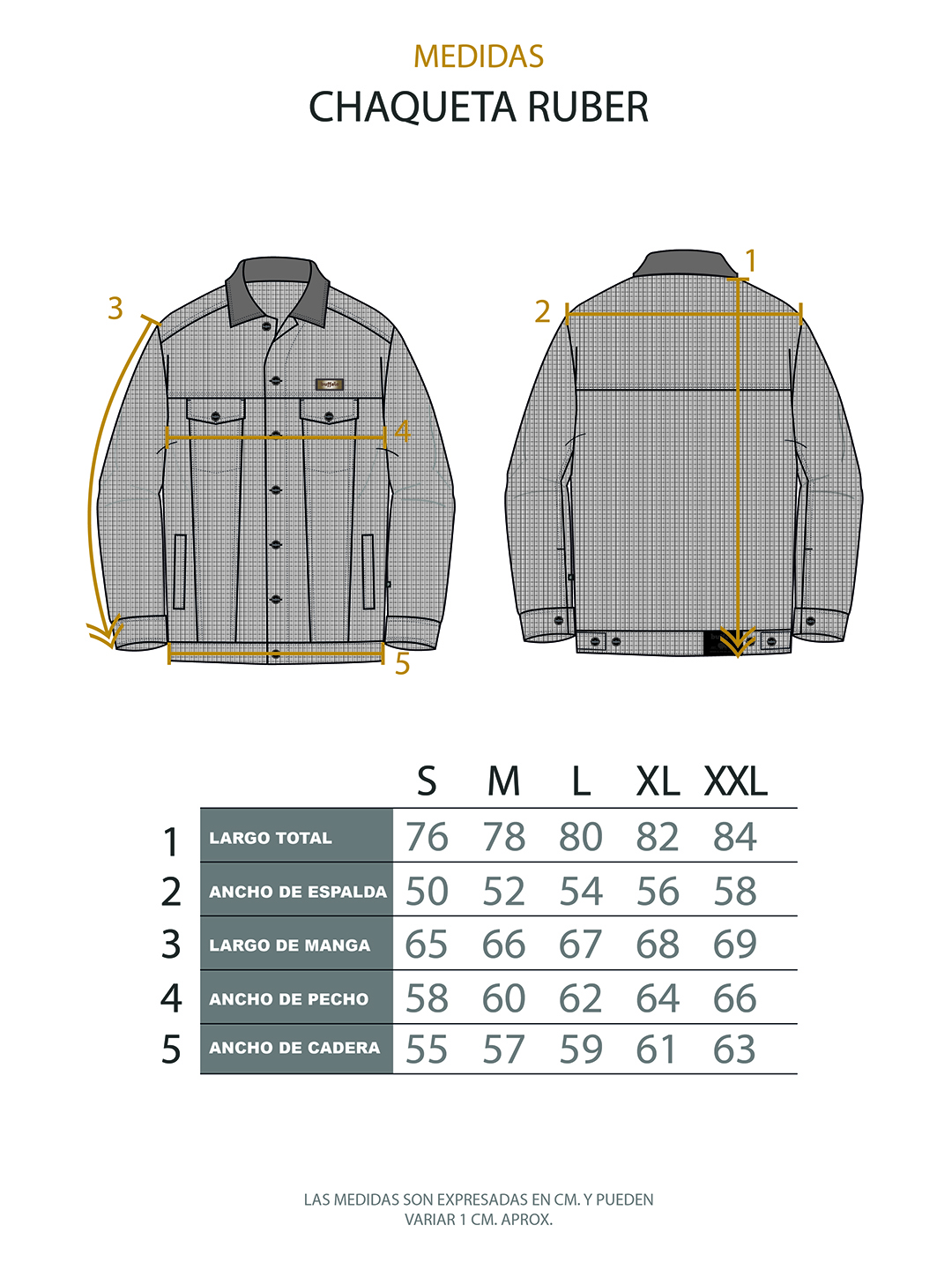 CHAQUETA COTELE RUBER CAFE HOMBRE - 4