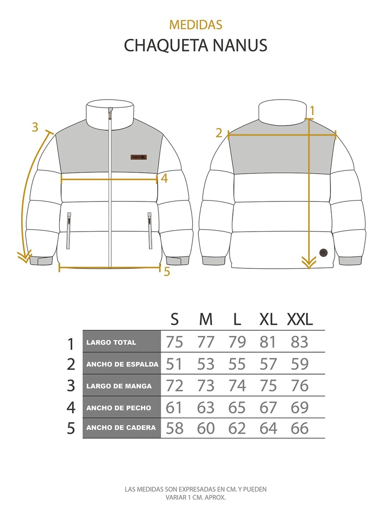 CHAQUETA NANUS BEIGE HOMBRE - 4
