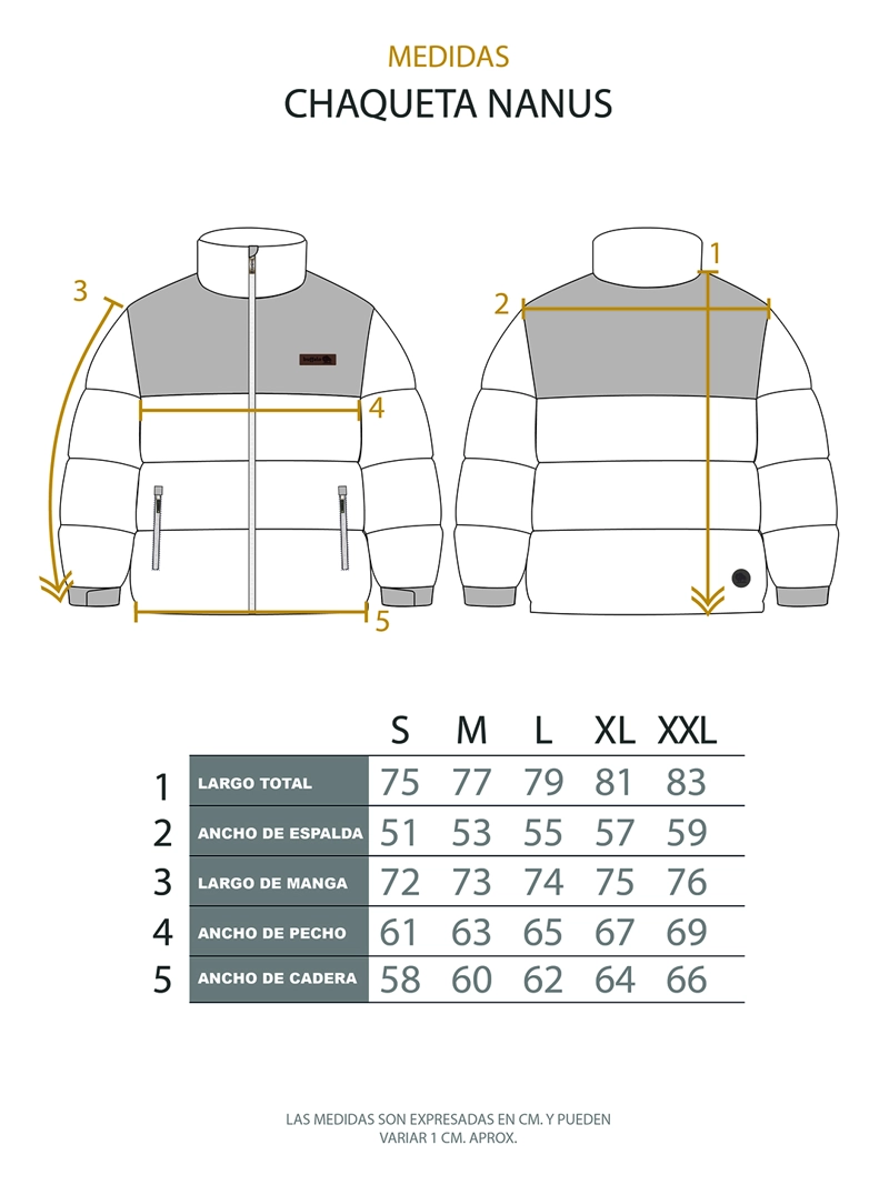 CHAQUETA NANUS BEIGE HOMBRE - 4