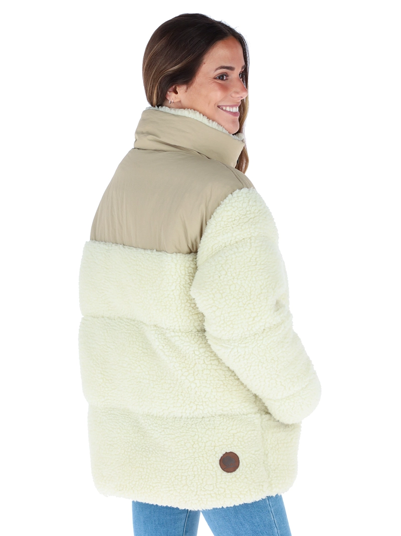 CHAQUETA NANUS BEIGE MUJER - 2