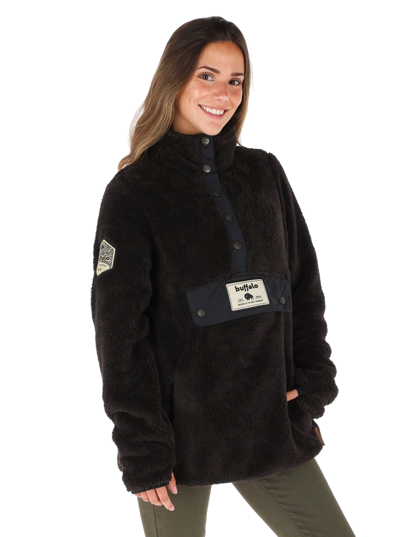 CHAQUETA INDIGO NEGRO MUJER - 1
