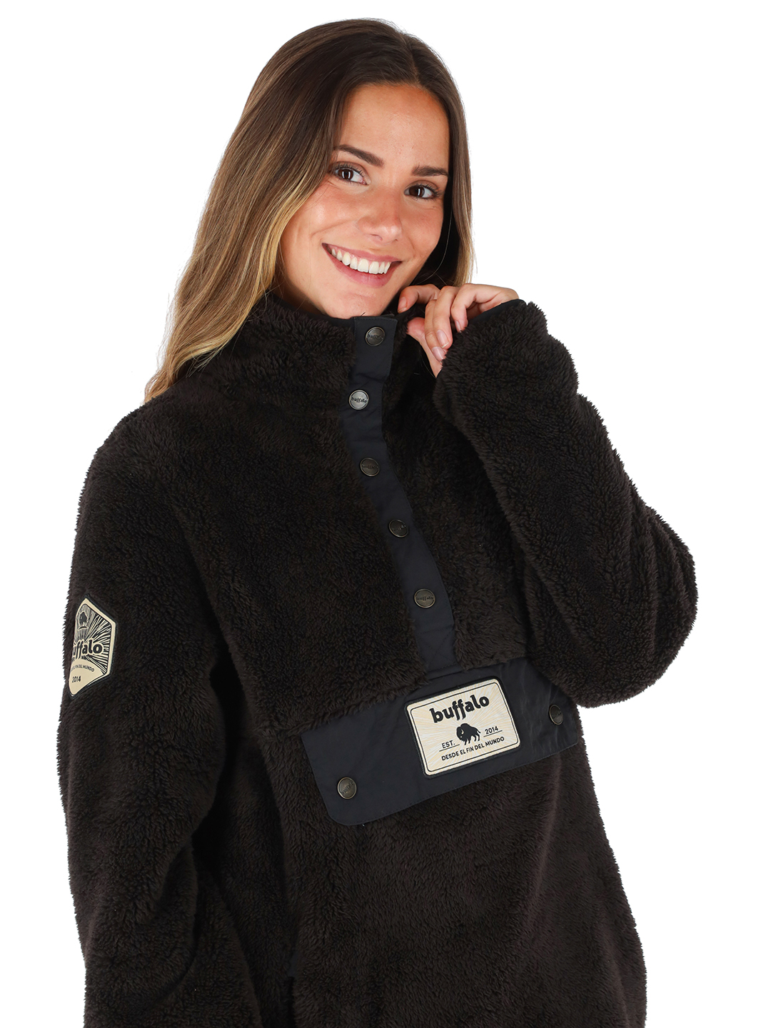 CHAQUETA INDIGO NEGRO MUJER - 3