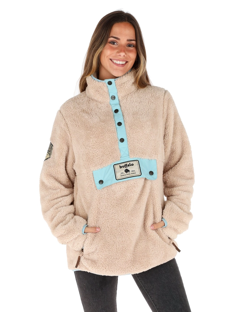 CHAQUETA INDIGO BEIGE MUJER - 1