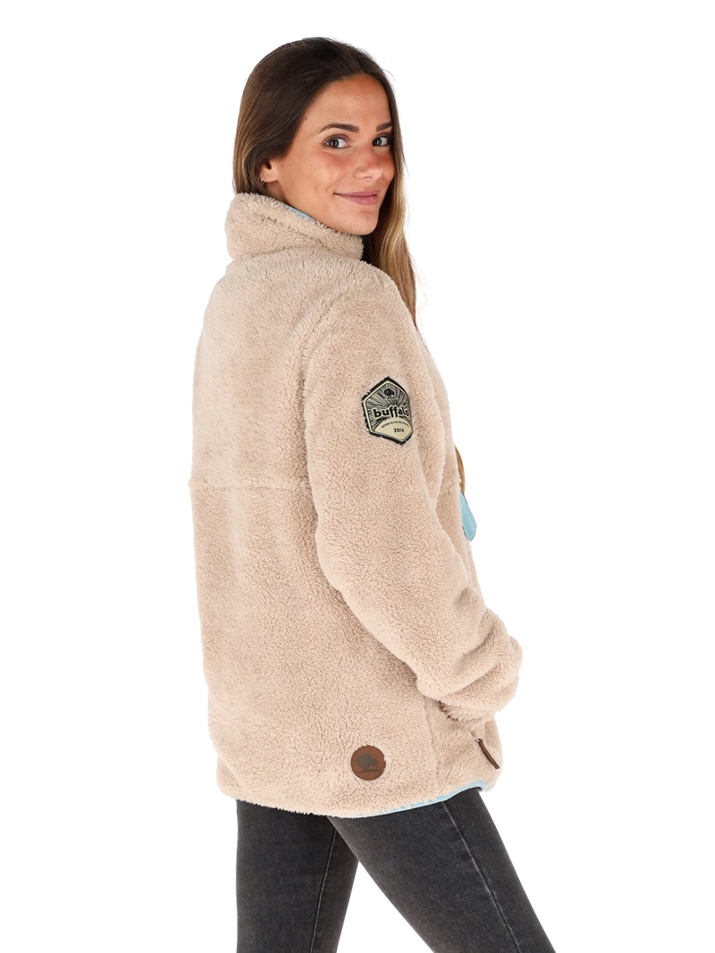CHAQUETA INDIGO BEIGE MUJER - 2