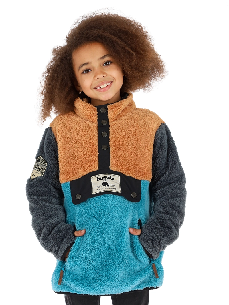 CHAQUETA INDIGO CAFE - AZUL NIÑOS - 3