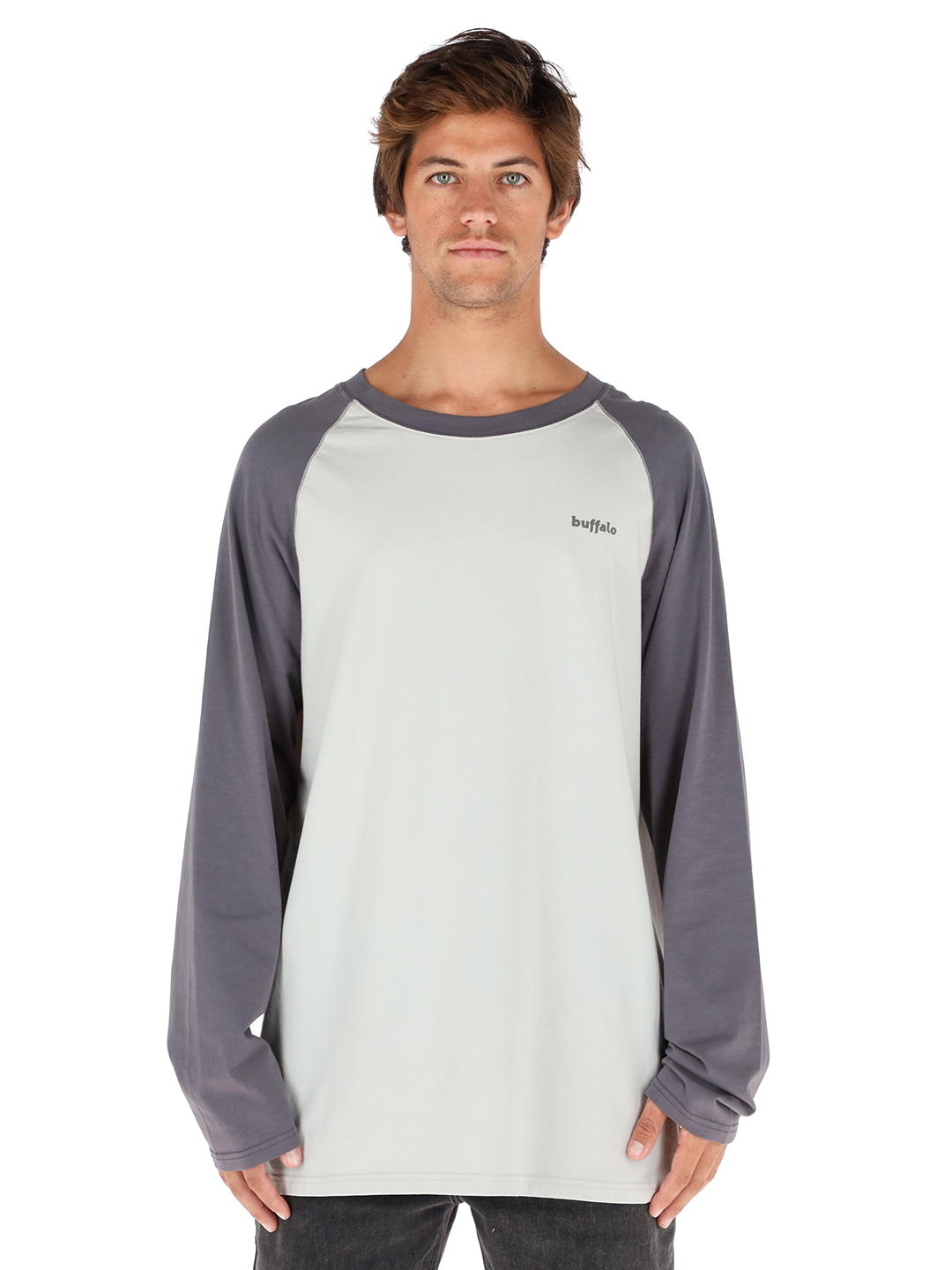 POLERA MANGA LARGA DUBIA BLANCO HOMBRE - 1