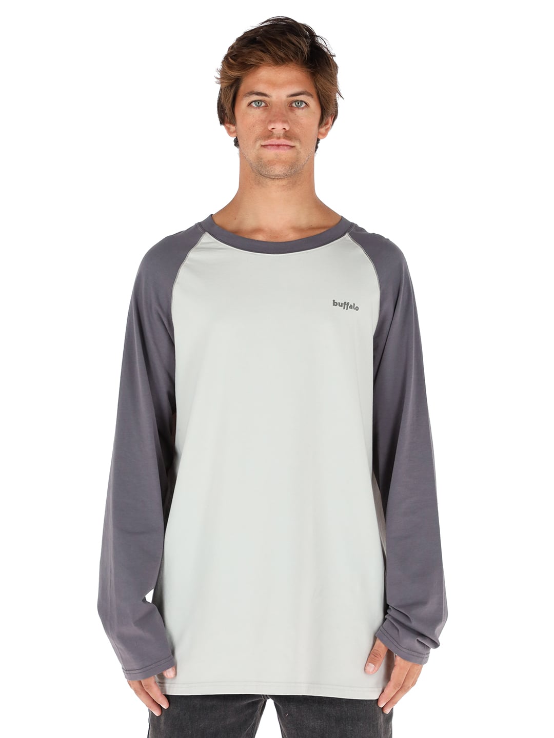 POLERA MANGA LARGA DUBIA BLANCO HOMBRE - 1