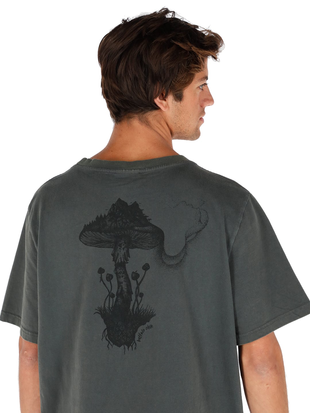 POLERA MANGA CORTA OPACUM VERDE HOMBRE - 3