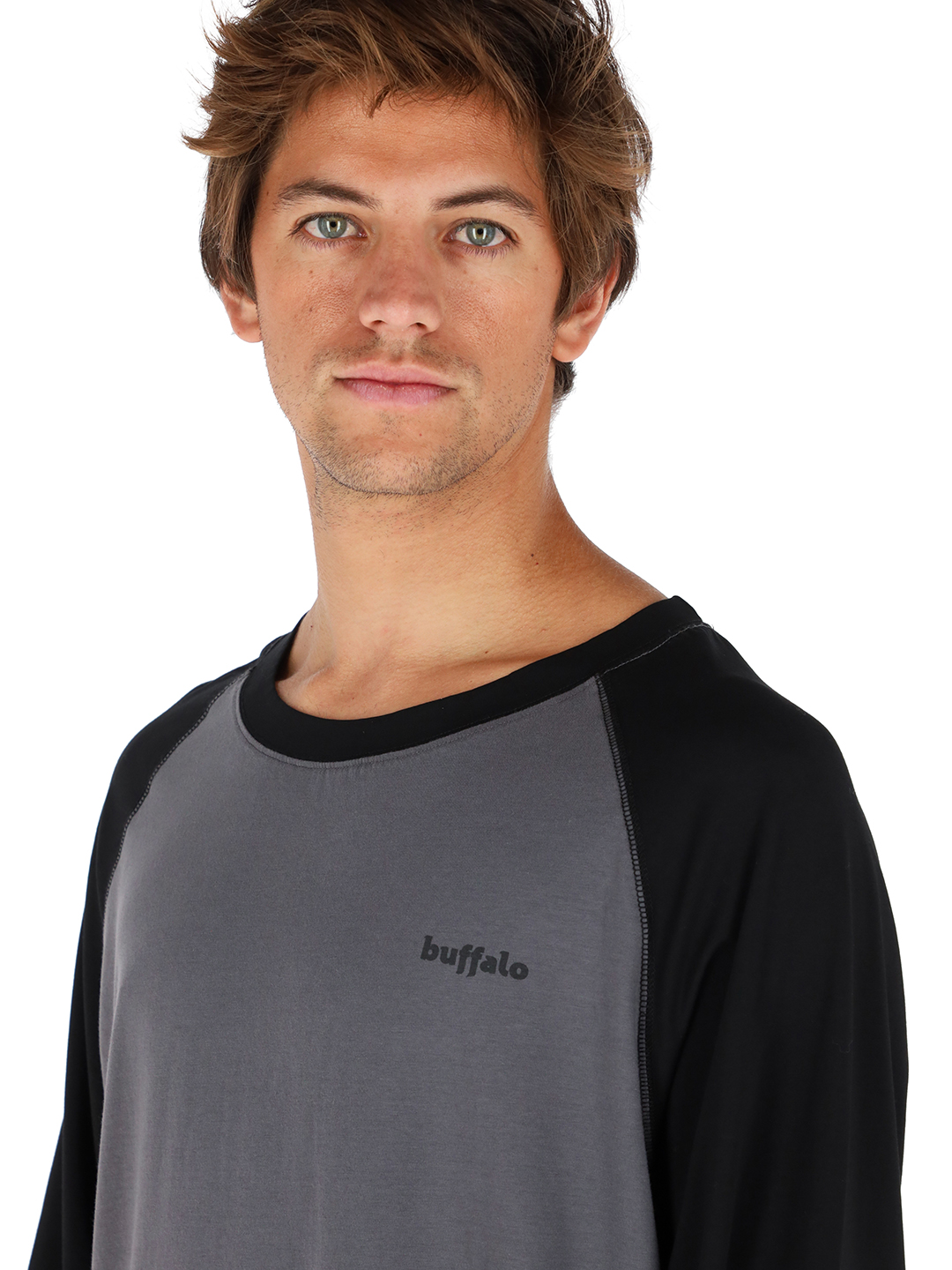 POLERA MANGA LARGA DUBIA GRIS HOMBRE - 3